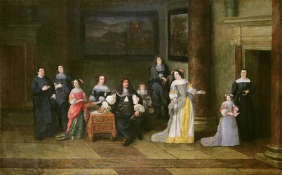 Portrait of a Family in an Interior